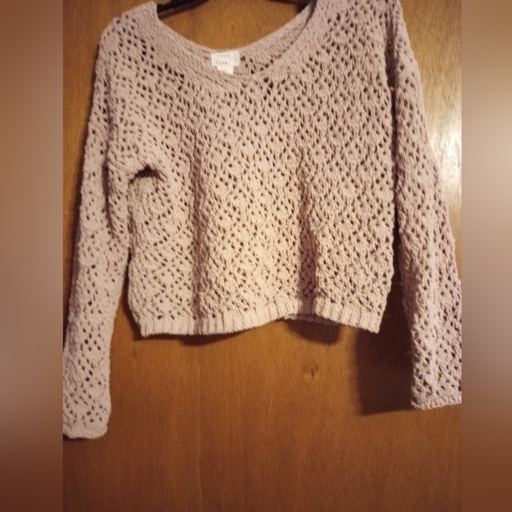 Pink sweater